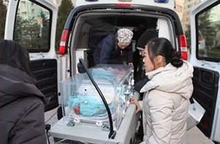 永登县妇婴监护型护送